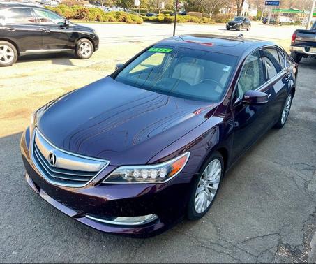 Burgundy 2014 Acura RLX Technology Package
