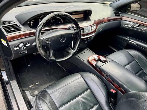 Black 2008 Mercedes-Benz S-Class S 63 AMG 4dr Sedan