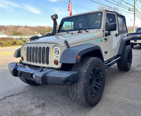 Beige 2011 Jeep Wrangler Sport