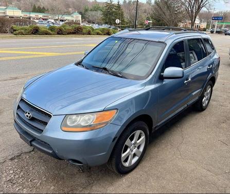 Blue 2009 Hyundai SANTA FE SE