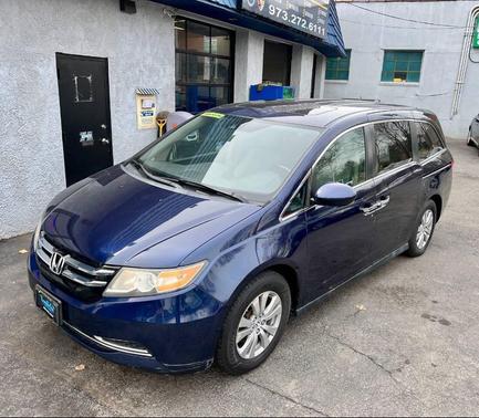 Blue 2016 Honda Odyssey EX-L