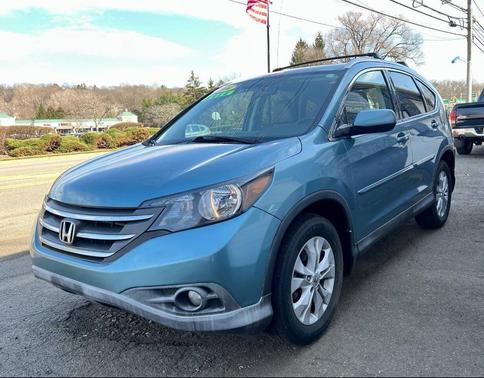 Teal 2014 Honda CR-V EX-L