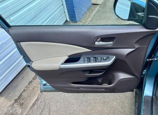 Teal 2014 Honda CR-V EX-L