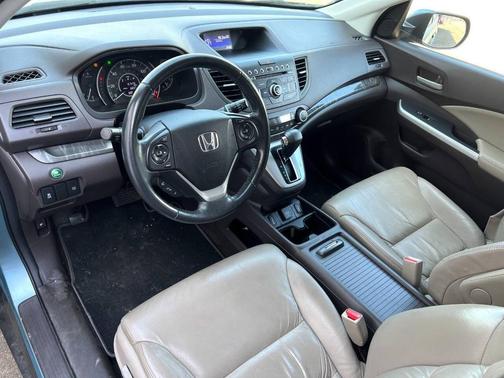 Teal 2014 Honda CR-V EX-L
