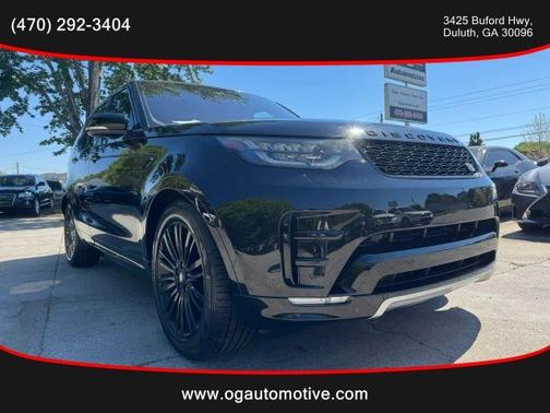 Santorini Black 2018 Land Rover Discovery HSE LUXURY