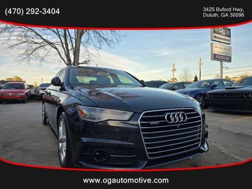 Moonlight Blue Metallic 2017 Audi A6 3.0T Prestige