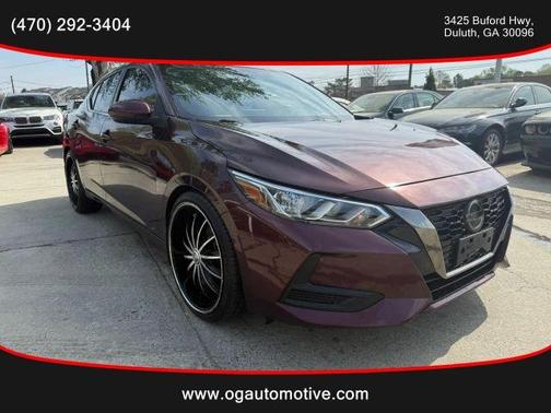 Rosewood Metallic 2021 Nissan Sentra SV
