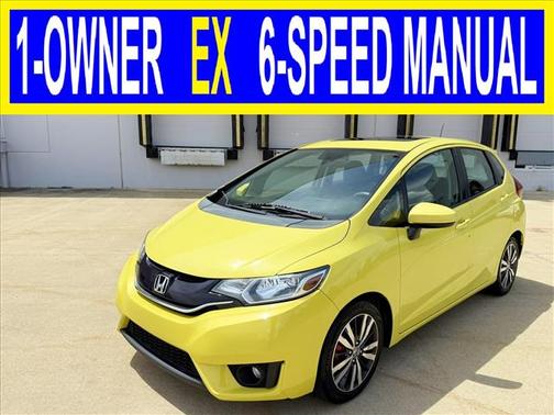 Mystic Yellow Pearl 2015 Honda Fit EX