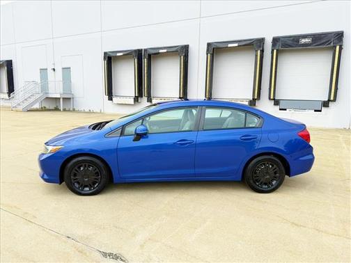 Blue 2012 Honda Civic LX