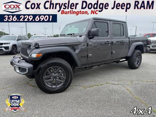 Granite Crystal Clearcoat Metallic 2026 Jeep Gladiator Sport