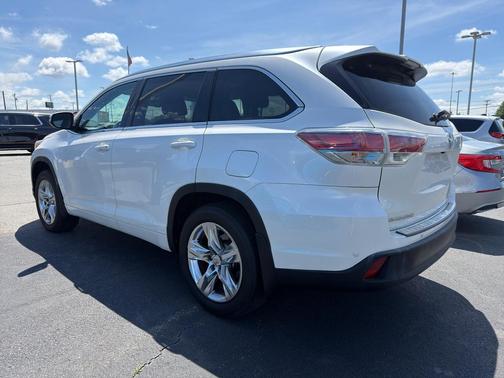Blizzard Pearl 2015 Toyota Highlander Limited Platinum