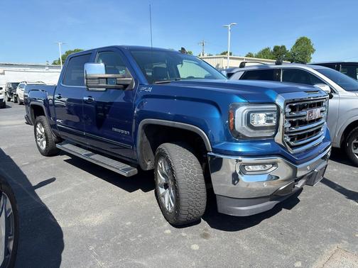 Stone Blue Metallic 2018 GMC Sierra 1500 SLT