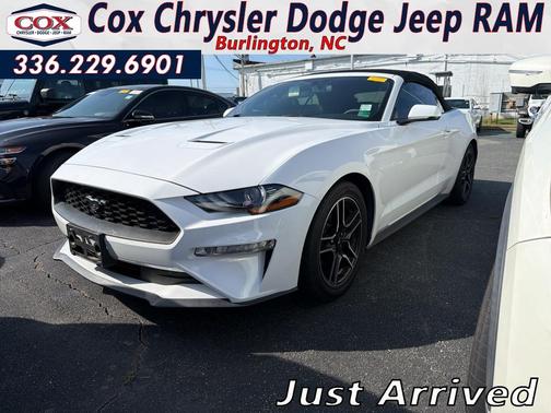Oxford White 2018 Ford Mustang EcoBoost Premium