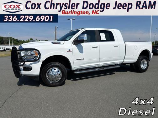 Bright White Clearcoat 2023 RAM 3500 Longhorn