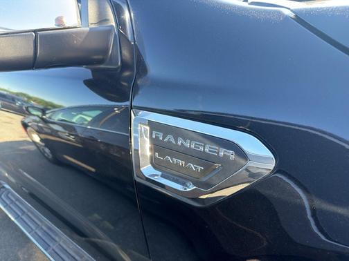 Shadow Black 2019 Ford Ranger Lariat