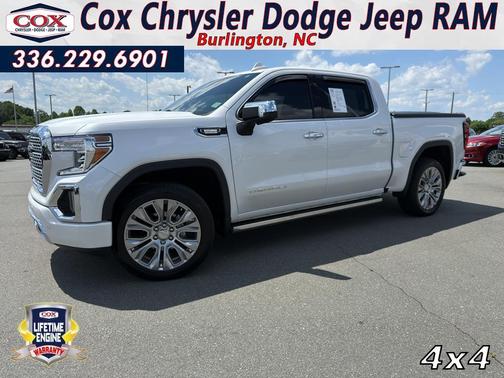 White Frost Tri-Coat 2021 GMC Sierra 1500 Denali