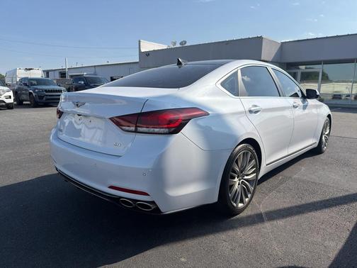 Casablanca White 2018 Genesis G80 5.0 Ultimate