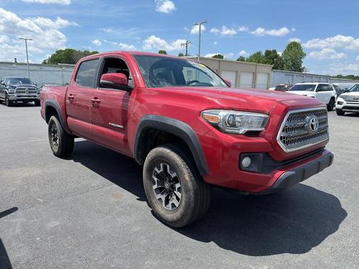 Barcelona Red Metallic 2017 Toyota Tacoma TRD Off Road