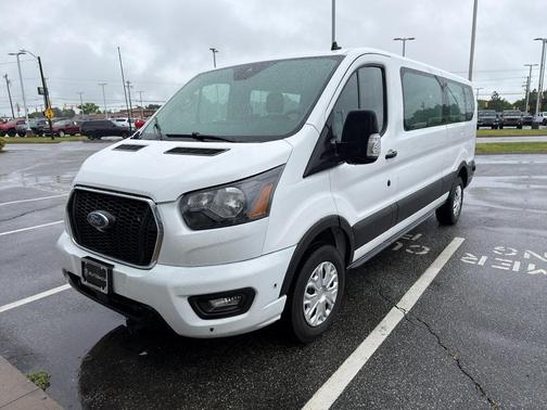 Oxford White 2024 Ford Transit-350 XLT