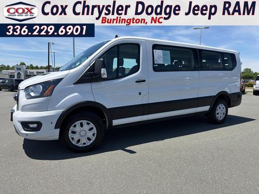 Oxford White 2024 Ford Transit-350 XLT