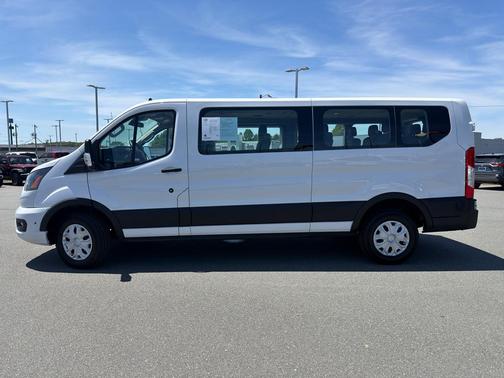 Oxford White 2024 Ford Transit-350 XLT