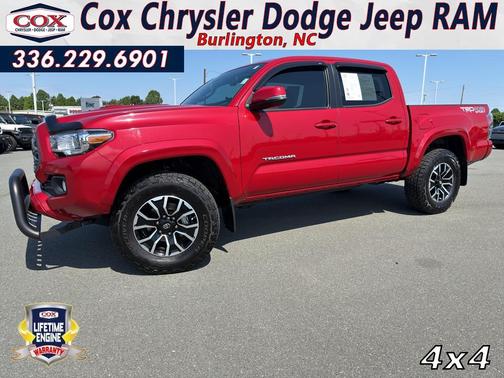 Barcelona Red Metallic 2023 Toyota Tacoma TRD Sport