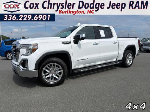 Summit White 2021 GMC Sierra 1500 SLT