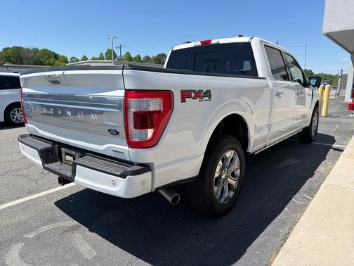Star White 2022 Ford F-150 Platinum