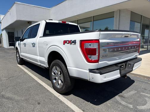 Star White 2022 Ford F-150 Platinum