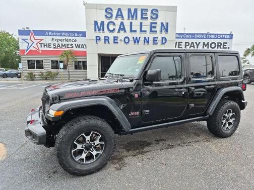 Black Clearcoat 2022 Jeep Wrangler Unlimited RUBICON