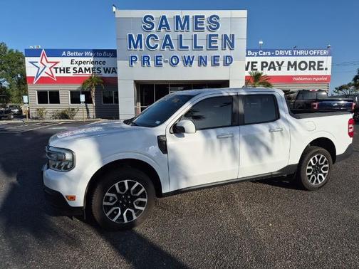 OXFORD WHITE 2023 Ford Maverick LARIAT