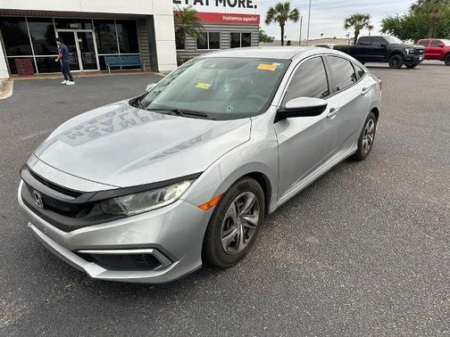 Sonic Gray Pearl 2019 Honda Civic LX