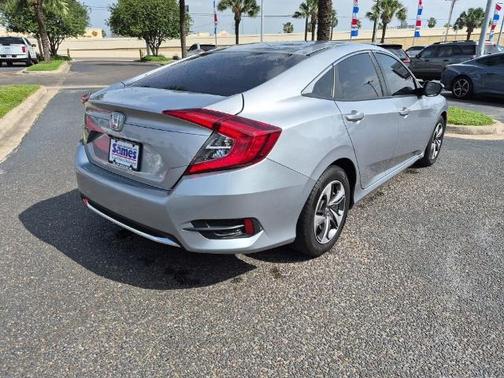 Sonic Gray Pearl 2019 Honda Civic LX