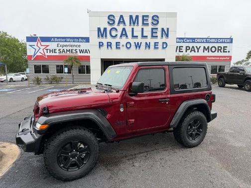 Snazzberry Pearlcoat 2022 Jeep Wrangler SPORT