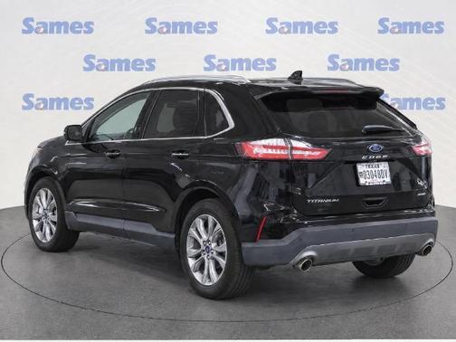 AGATE BLACK METALLIC 2024 Ford Edge TITANIUM