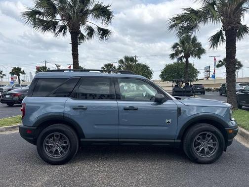 AZURE GRAY METALLIC TRI-COA 2024 Ford Bronco Sport BIG BEND