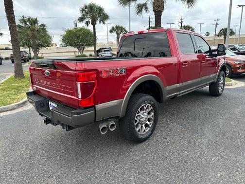 RAPID RED 2022 Ford F-250 KING RANCH