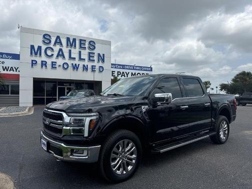 AGATE BLACK METALLIC 2024 Ford F-150 LARIAT