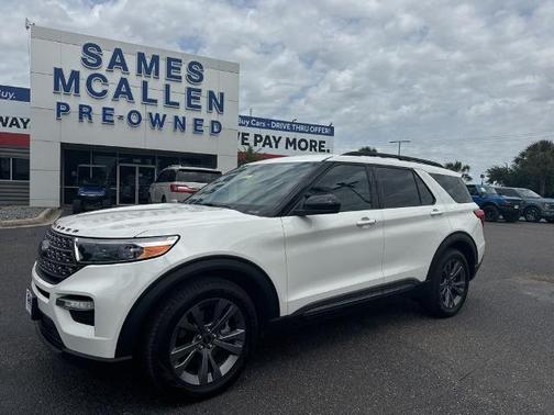 STAR WHITE MET TRI-COAT 2023 Ford Explorer XLT