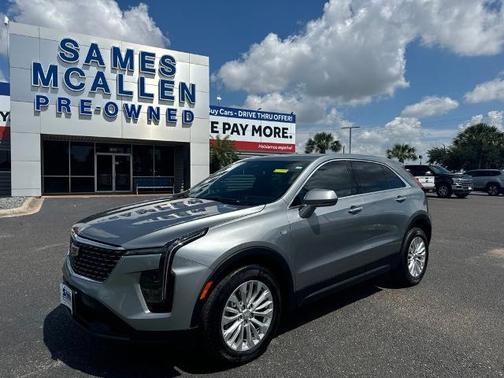 Silver Metallic 2024 Cadillac XT4 LUXURY