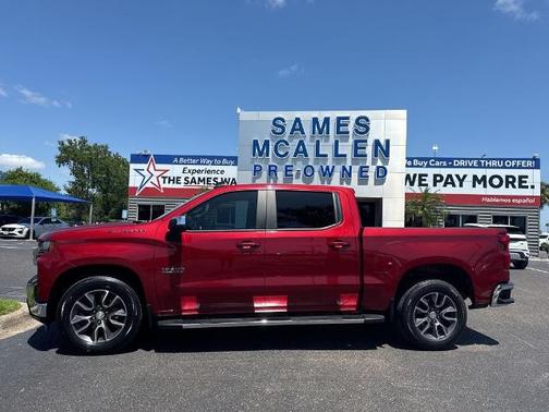 Cajun Red Tintcoat 2019 Chevrolet Silverado 1500 LT