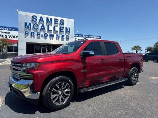 Cajun Red Tintcoat 2019 Chevrolet Silverado 1500 LT