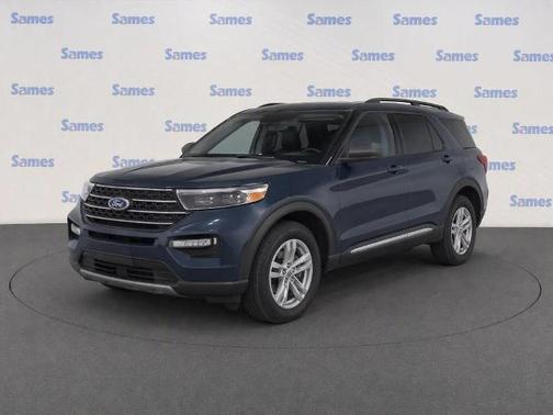 STONE BLUE METALLIC 2024 Ford Explorer XLT