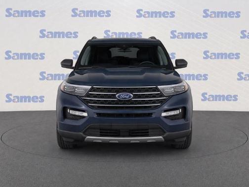 STONE BLUE METALLIC 2024 Ford Explorer XLT