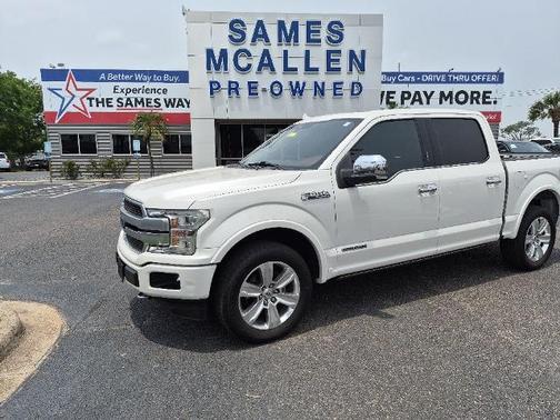 WHITE PLATINUM METALLIC TC 2019 Ford F-150 PLATINUM