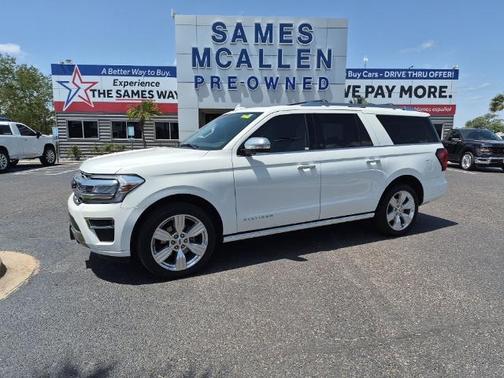 STAR WHITE MET TRI-COAT 2023 Ford Expedition PLATINUM