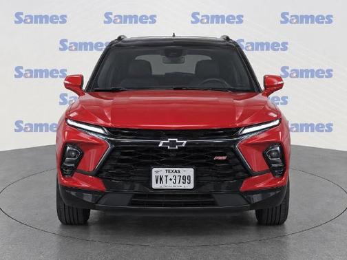 Radiant Red 2024 Chevrolet Blazer RS