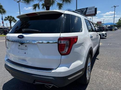 WHITE PLATINUM MET TRI-COAT 2018 Ford Explorer LIMITED