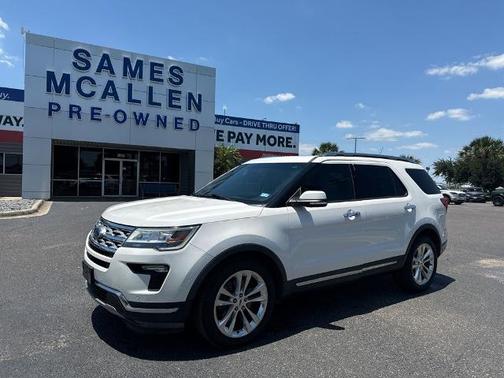 WHITE PLATINUM MET TRI-COAT 2018 Ford Explorer LIMITED
