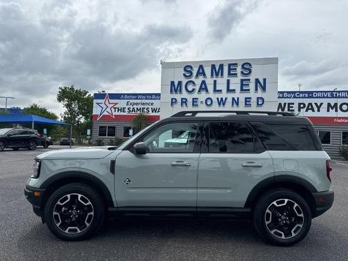 CACTUS GRAY 2024 Ford Bronco Sport OUTER BANKS